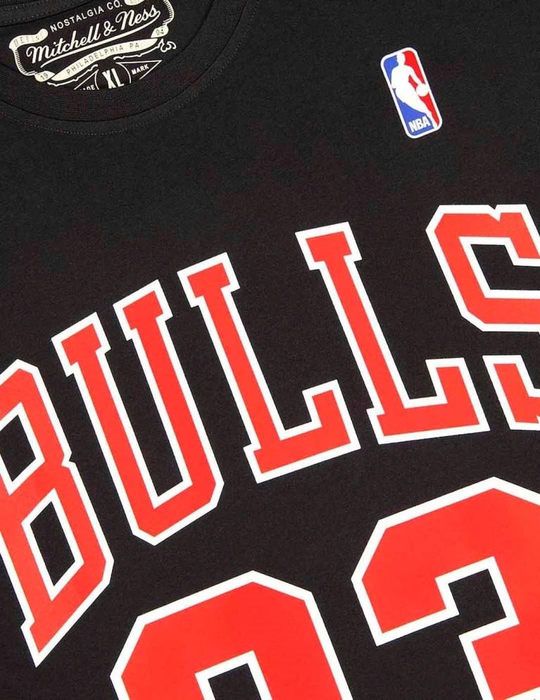 MITCHELL & NESSUNO n & n tee bulls picken nero